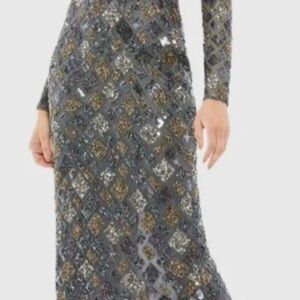 Mac Duggal Beaded Formal Gown